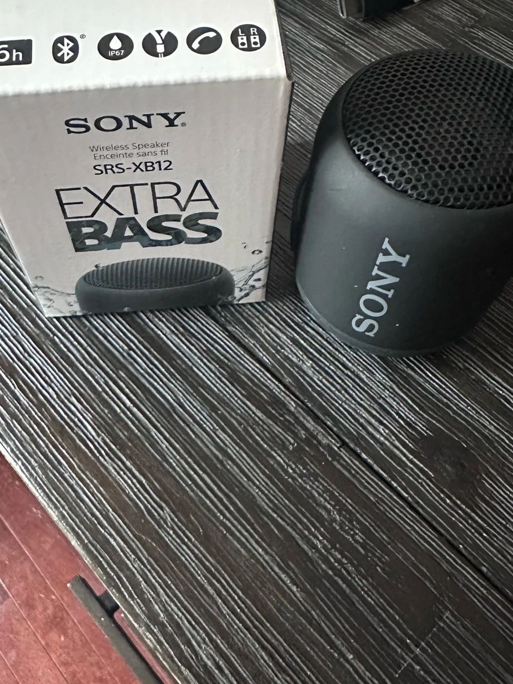 Sony Portable Bluetooth Speaker - Black